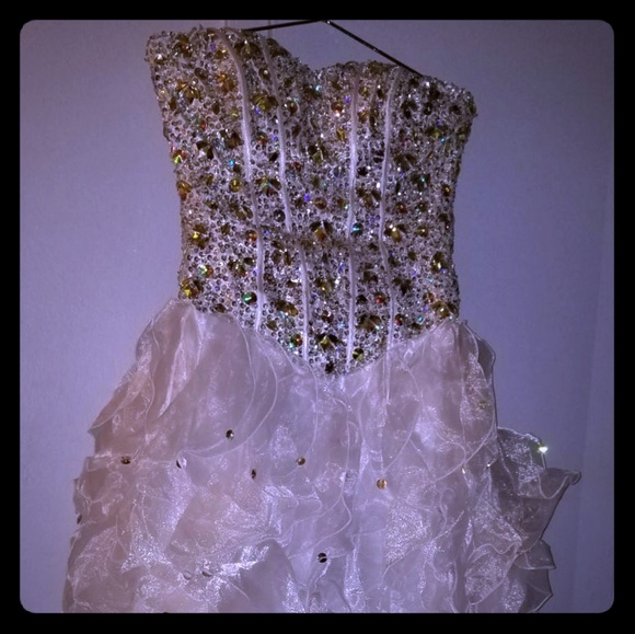 Savoy Dresses & Skirts - Wedding Dress Swarovski Crystals